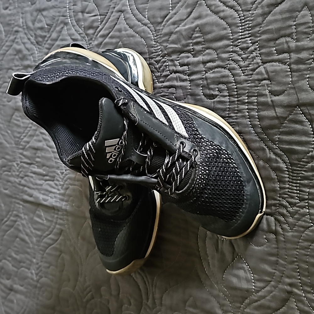 Adidas Mens Speed Trainer 3 Q16536 Black Running Shoes Sneakers Size 9.5